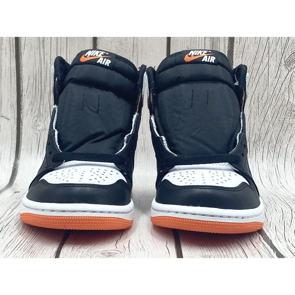 Nike Men's Air Jordan 1 Retro High Electro Orange Size 4 555088-180 New